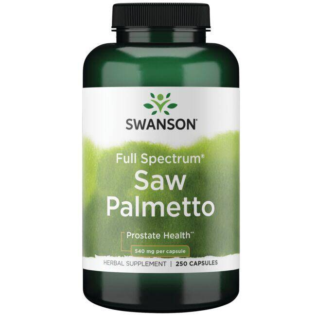 Swanson Saw Palmetto 540mg - 250 Caps Swanson Saw Palmetto 540mg - 250 Caps