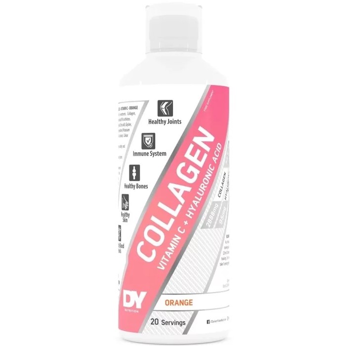 Dorian Yates Collagen + Vitamin C + Hyaluronic Acid Liquid - 20 Servings Dorian Yates Collagen + Vitamin C + Hyaluronic Acid Liquid - 20 Servings