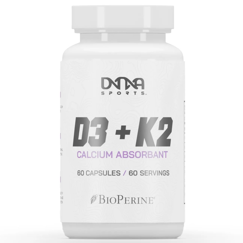 DNA Sports D3 + K2 - 60 Caps DNA Sports D3 + K2 - 60 Caps