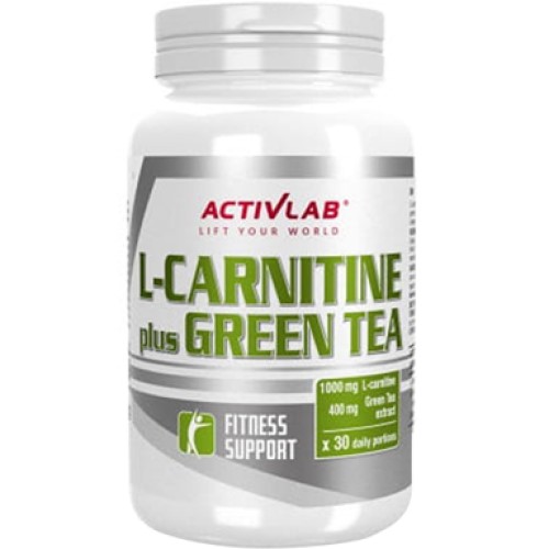 ActivLab L-Carnitine + Green Tea - 60 Caps ActivLab L-Carnitine + Green Tea - 60 Caps