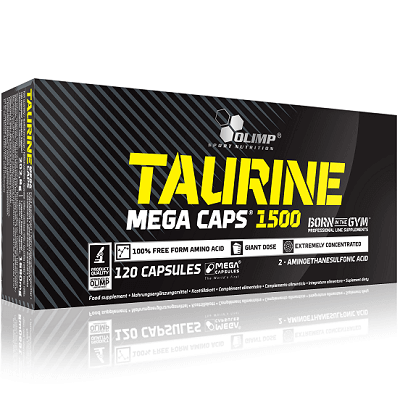 Olimp Taurine Mega Caps 1500mg - 120 Caps Olimp Taurine Mega Caps 1500mg - 120 Caps