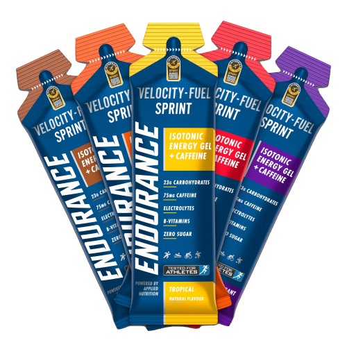 Applied Nutrition Endurance Isotonic Sprint Gel + Caffeine - 60g (Set of 10)
