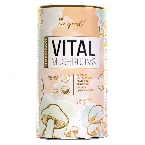 FA Nutrition So Good! Vital Mushrooms - 160g FA Nutrition So Good! Vital Mushrooms - 160g