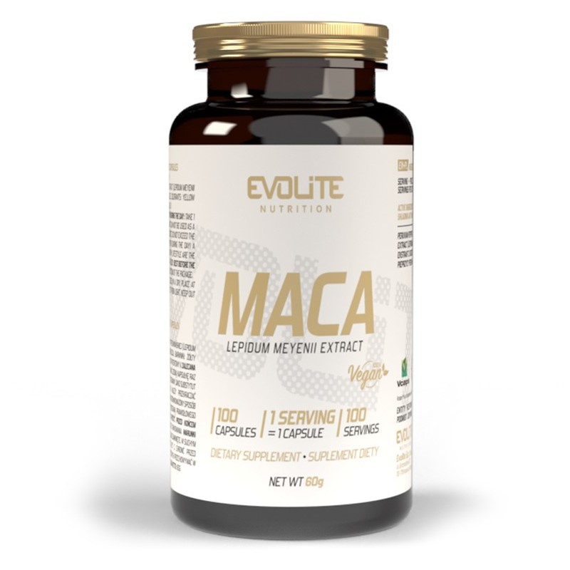 Evolite Maca 500mg - 100 Caps Evolite Maca 500mg - 100 Caps