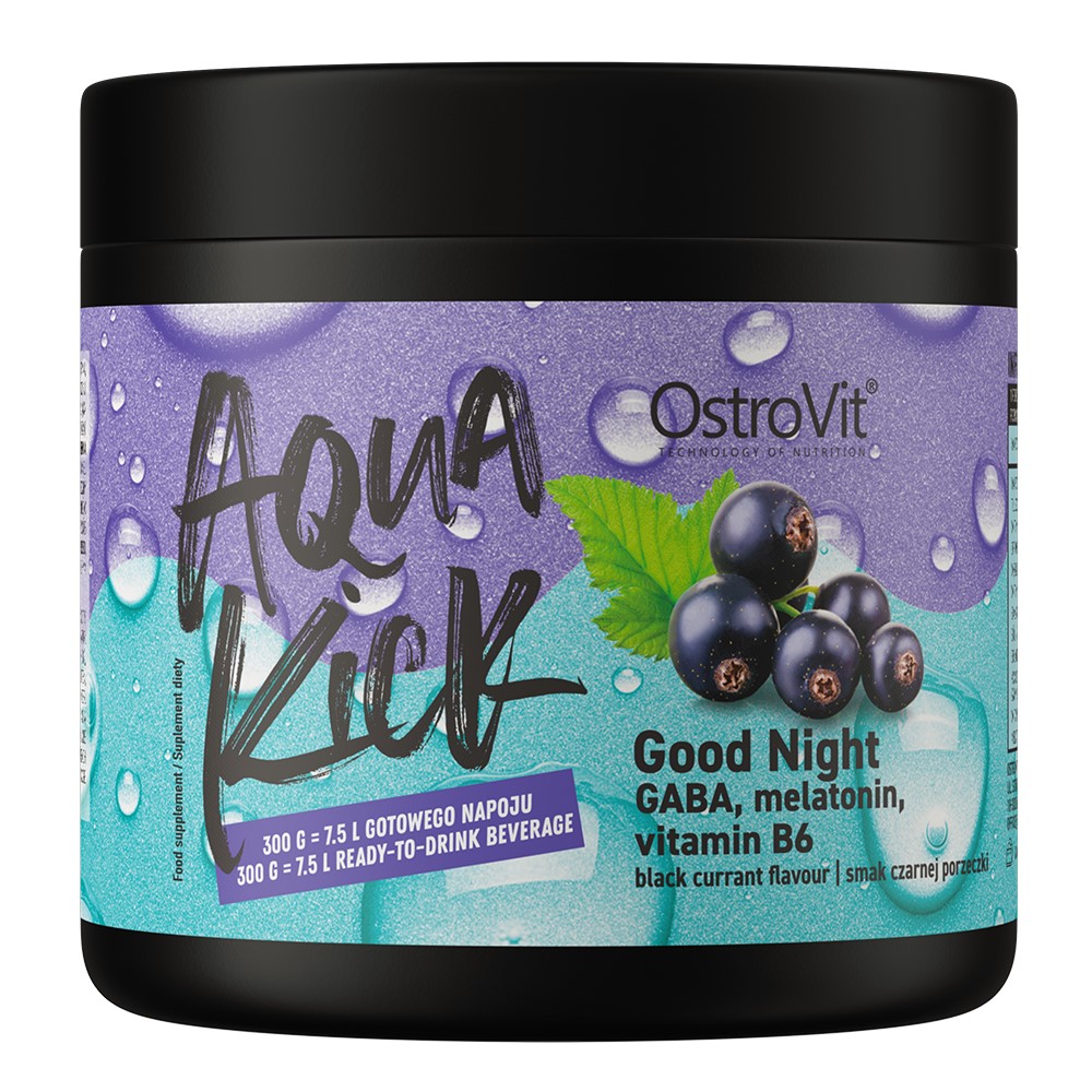 OstroVit Aqua Kick Good Night - 300g Black Currant OstroVit Aqua Kick Good Night - 300g Black Currant