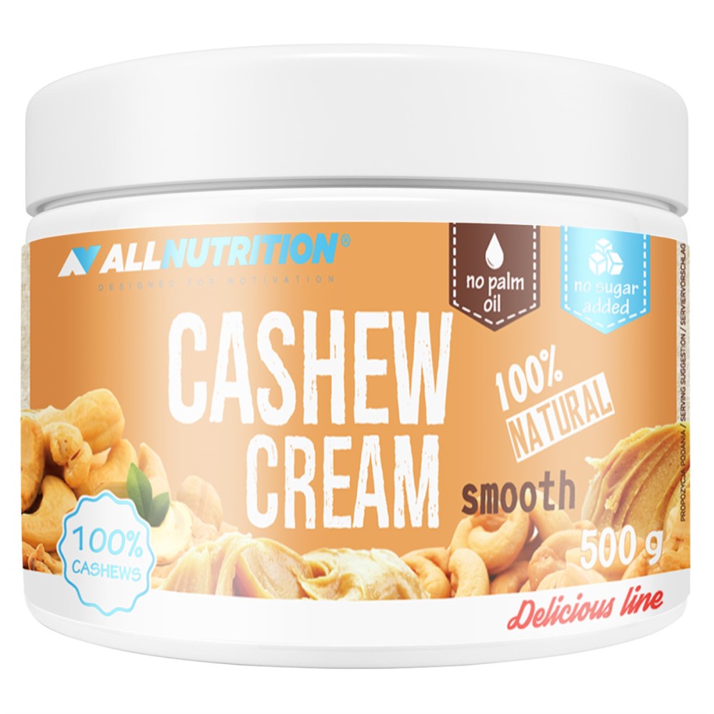 Allnutrition Delicious Line Cashew Cream - 500g Smooth Allnutrition Delicious Line Cashew Cream - 500g Smooth