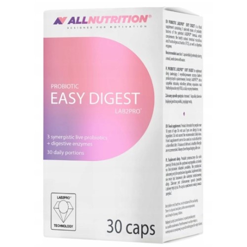 Allnutrition Probiotic Easy Digest LAB2PRO - 30 Caps Allnutrition Probiotic Easy Digest LAB2PRO - 30 Caps