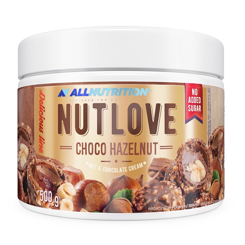 Allnutrition NUTLOVE - 500g Choco Hazelnut Allnutrition NUTLOVE - 500g Choco Hazelnut