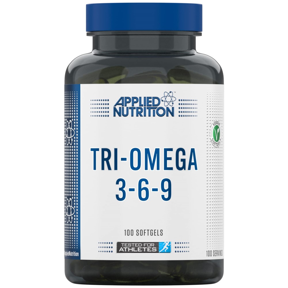 Applied Nutrition Tri-Omega 3-6-9 - 100 Softgels