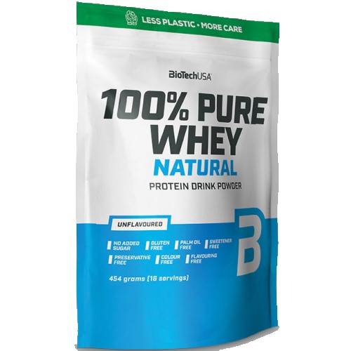 Biotech Usa 100% Pure Whey - 454g Unflavoured