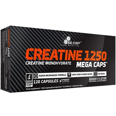 Olimp Creatine Mega Caps 1250mg - 120 Caps Olimp Creatine Mega Caps 1250mg - 120 Caps