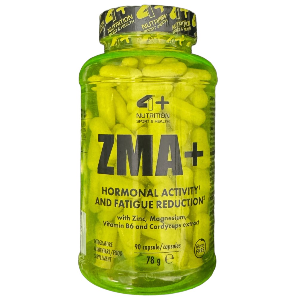 4+ Nutrition ZMA+ - 90 Caps