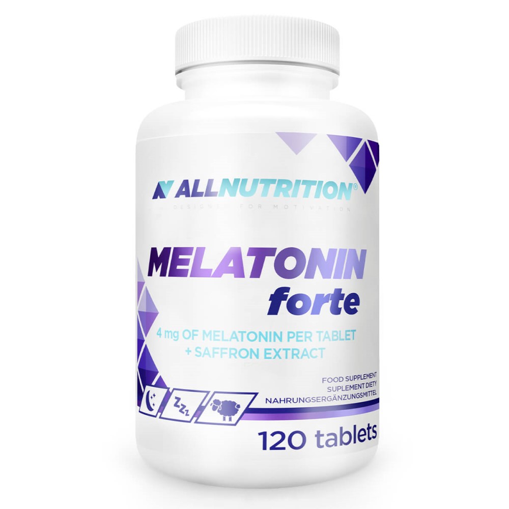 Allnutrition Melatonin Forte + Saffron - 120 Tabs