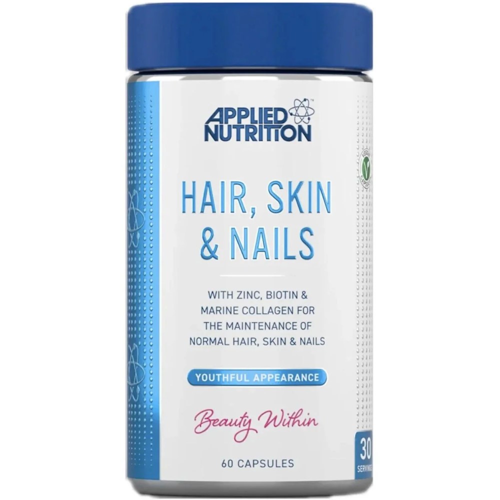 Applied Nutrition Hair Skin Nails - 60 Caps