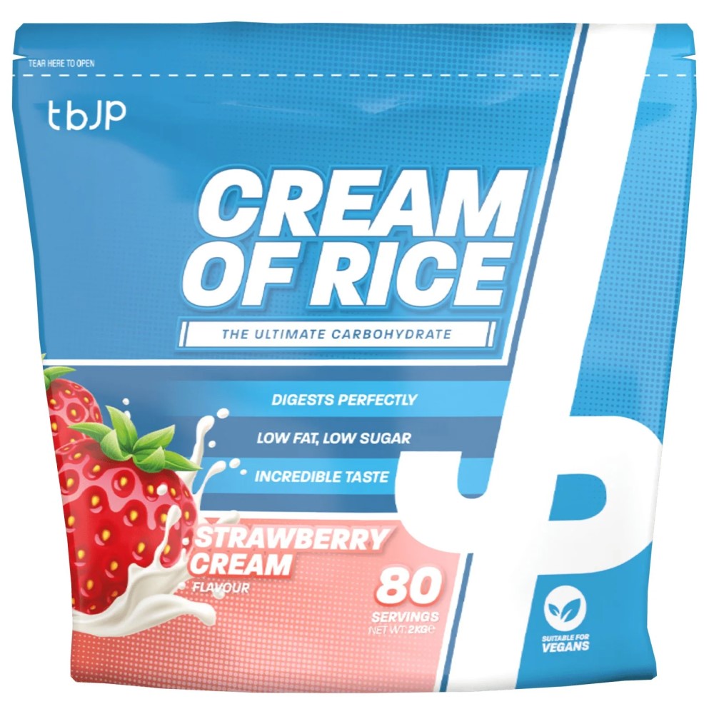 Trained by JP Nutrition Cream of Rice - 2000g Trained by JP Nutrition Cream of Rice - 2000g