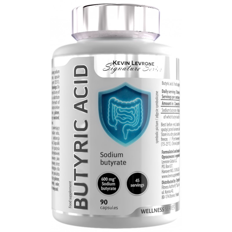 Kevin Levrone Wellness Series Butyric Acid - 90 Caps