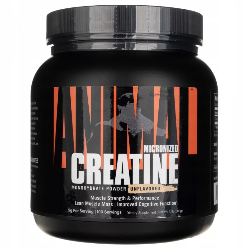 Universal Nutrition Animal Micronized Creatine Monohydrate - 500 g Unflavoured Universal Nutrition Animal Micronized Creatine Monohydrate - 500 g Unflavoured