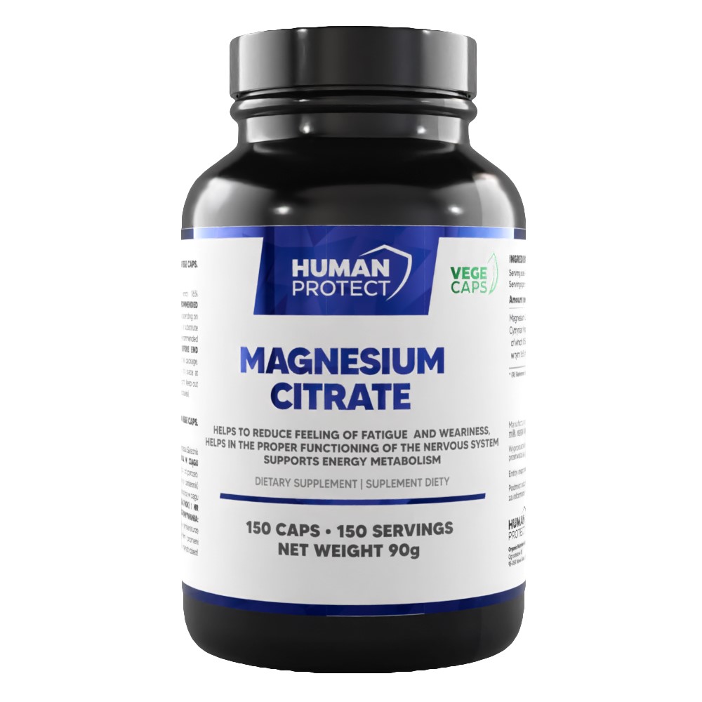 Human Protect Magnesium Citrate - 150 caps Human Protect Magnesium Citrate - 150 caps