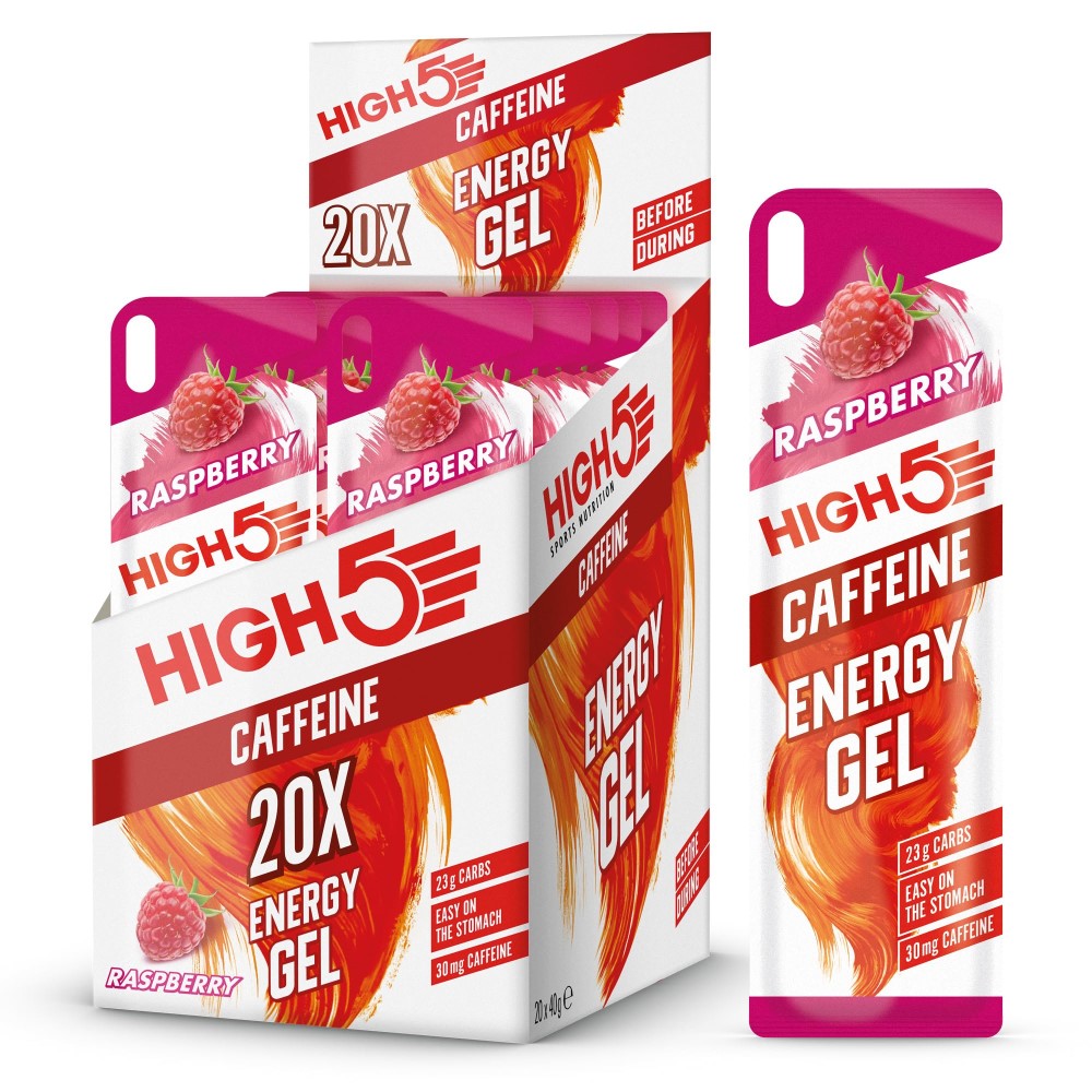 High5 Sports Nutrition Energy Gel Caffeine - 40g (Set of 10)