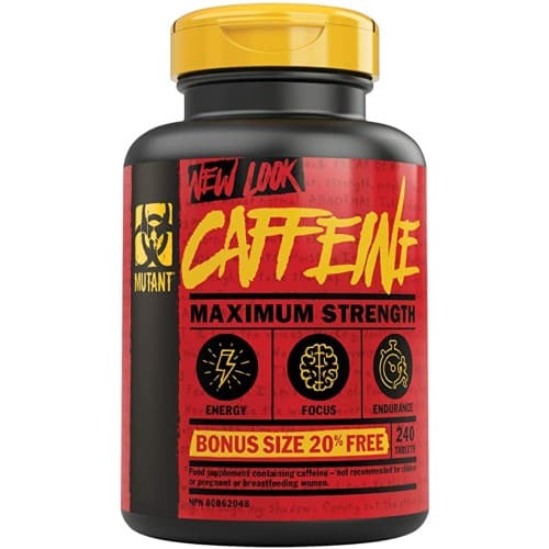 Mutant Caffeine - 200 Tabs + 40 Tabs Free