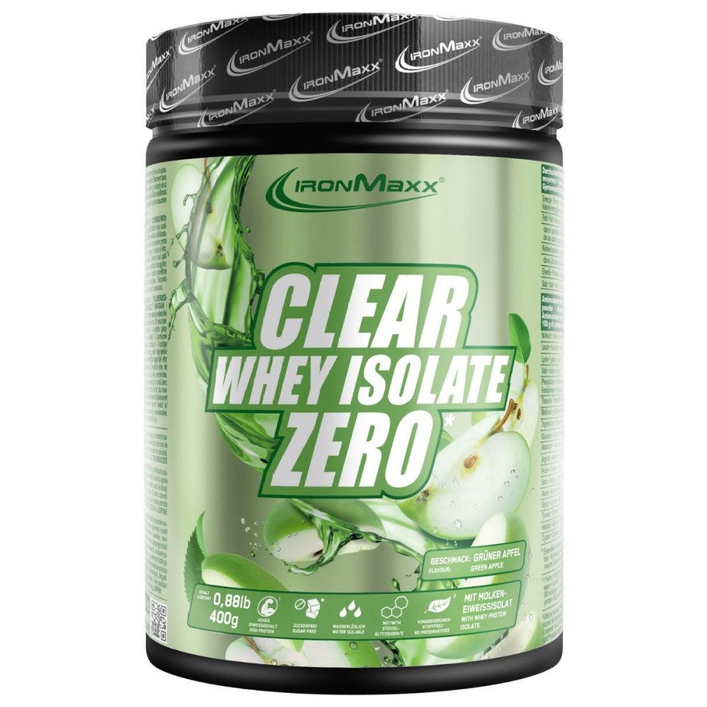 Ironmaxx Clear 100% Whey Isolate ZERO - 400g Ironmaxx Clear 100% Whey Isolate ZERO - 400g