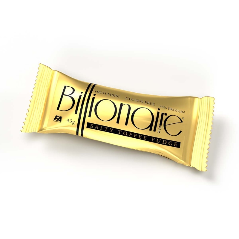 FA Nutrition Billionaire Bar - 45g (Set of 10) - Double Chocolate **BEST BEFORE END 11/2024** FA Nutrition Billionaire Bar - 45g (Set of 10) - Double Chocolate **BEST BEFORE END 11/2024**