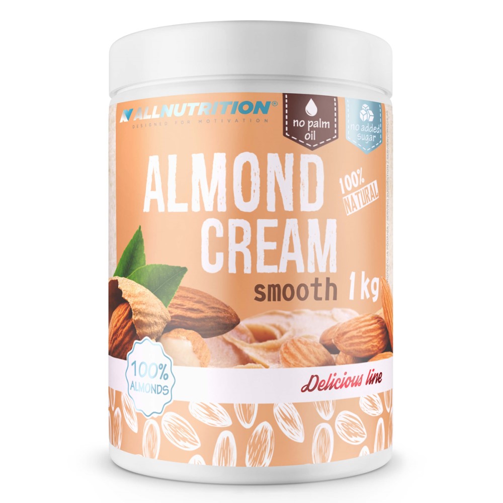 Allnutrition Delicious Line Almond Cream - 1000g Smooth Allnutrition Delicious Line Almond Cream - 1000g Smooth