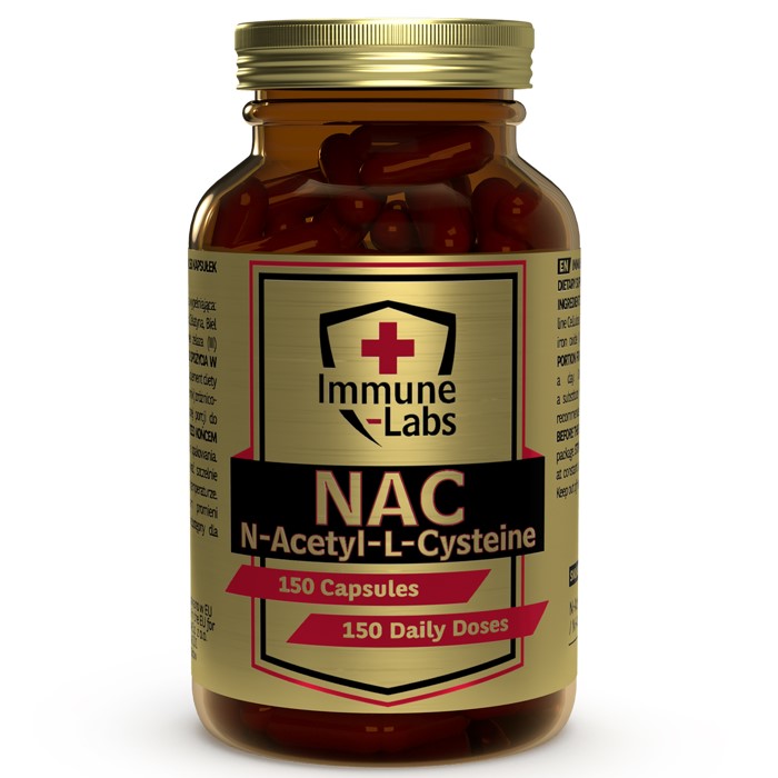 Immune Labs N-Acetyl-L-Cysteine - 150 Caps (NAC) Immune Labs N-Acetyl-L-Cysteine - 150 Caps (NAC)