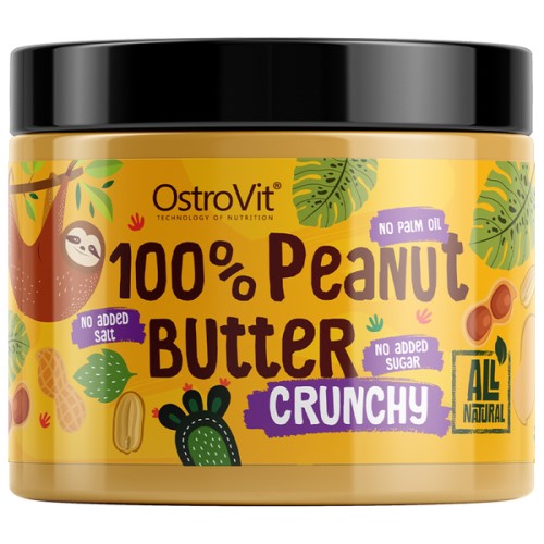 Ostrovit 100% Peanut Butter - 500 g Ostrovit 100% Peanut Butter - 500 g