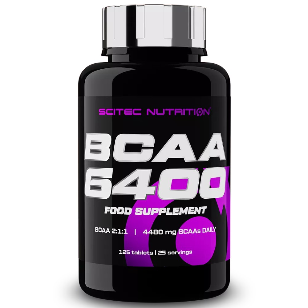 Scitec Nutrition BCAA 6400 - 125 Tabs Scitec Nutrition BCAA 6400 - 125 Tabs