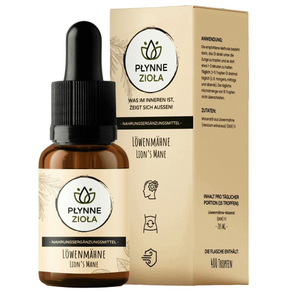 AuraCare Lion's Mane Highly Concentrated Extract Drops 14100mg - 15ml AuraCare Lion's Mane Highly Concentrated Extract Drops 14100mg - 15ml