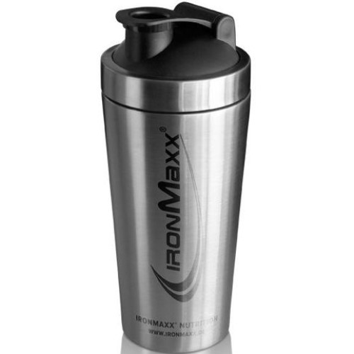IronMaxx Stainless Steel Shaker - 750ml Silver IronMaxx Stainless Steel Shaker - 750ml Silver