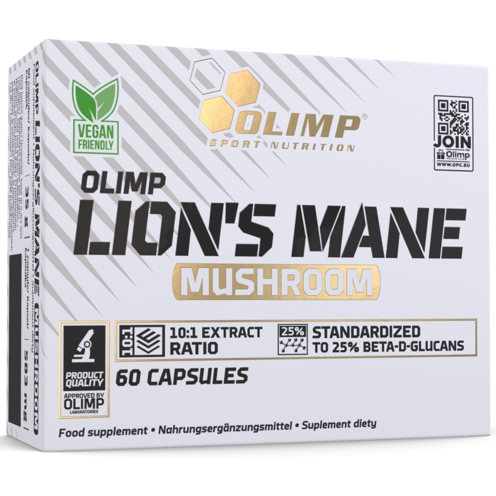 Olimp Lion's Mane Mushroom - 60 caps Olimp Lion's Mane Mushroom - 60 caps