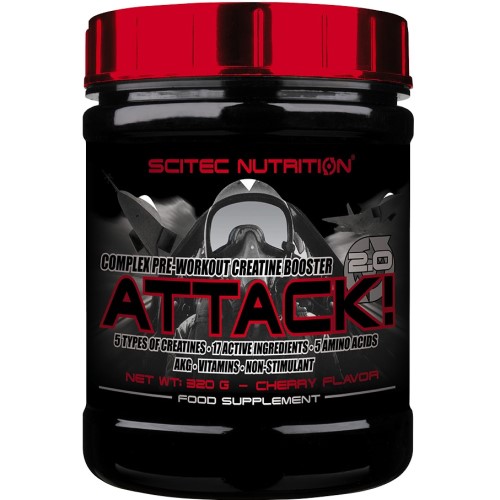 Scitec Nutrition Attack 2.0 - 320 g