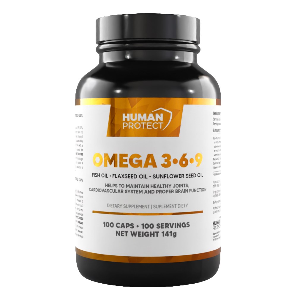 Human Protect Omega 3-6-9 - 100 caps Human Protect Omega 3-6-9 - 100 caps
