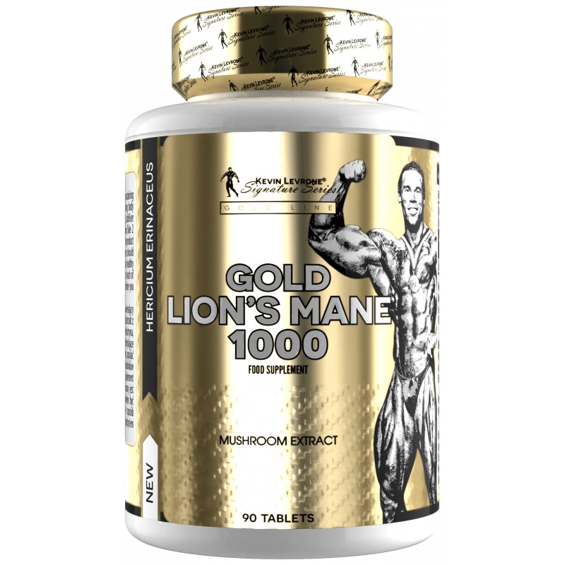 Kevin Levrone Gold Lion’s Mane 1000 - 90 Tabs Kevin Levrone Gold Lion’s Mane 1000 - 90 Tabs