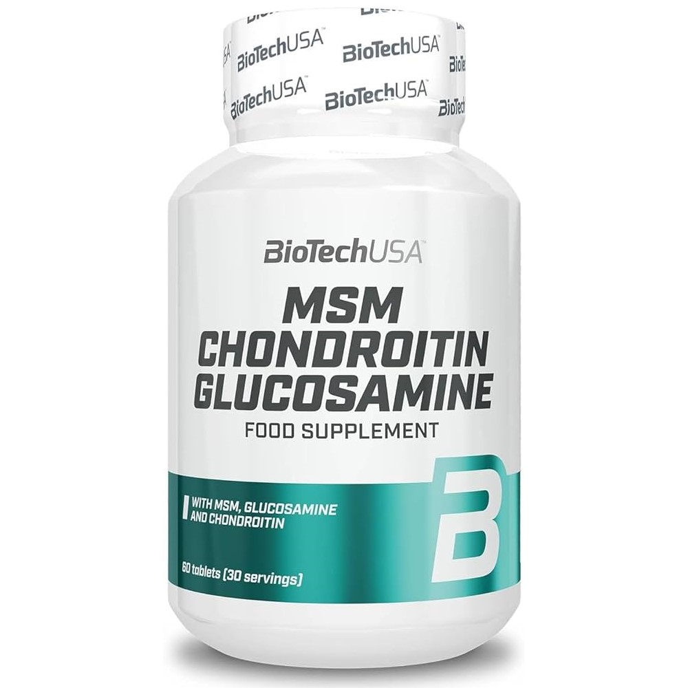 Biotech Usa MSM Chondroitin Glucosamine - 60 Tabs