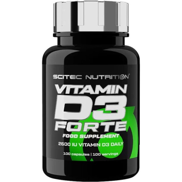 Scitec Nutrition Vitamin D3 Forte - 100 caps Scitec Nutrition Vitamin D3 Forte - 100 caps