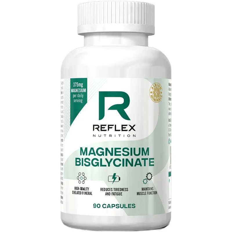 Reflex Nutrition Magnesium Bisglycinate - 90 Caps Reflex Nutrition Magnesium Bisglycinate - 90 Caps