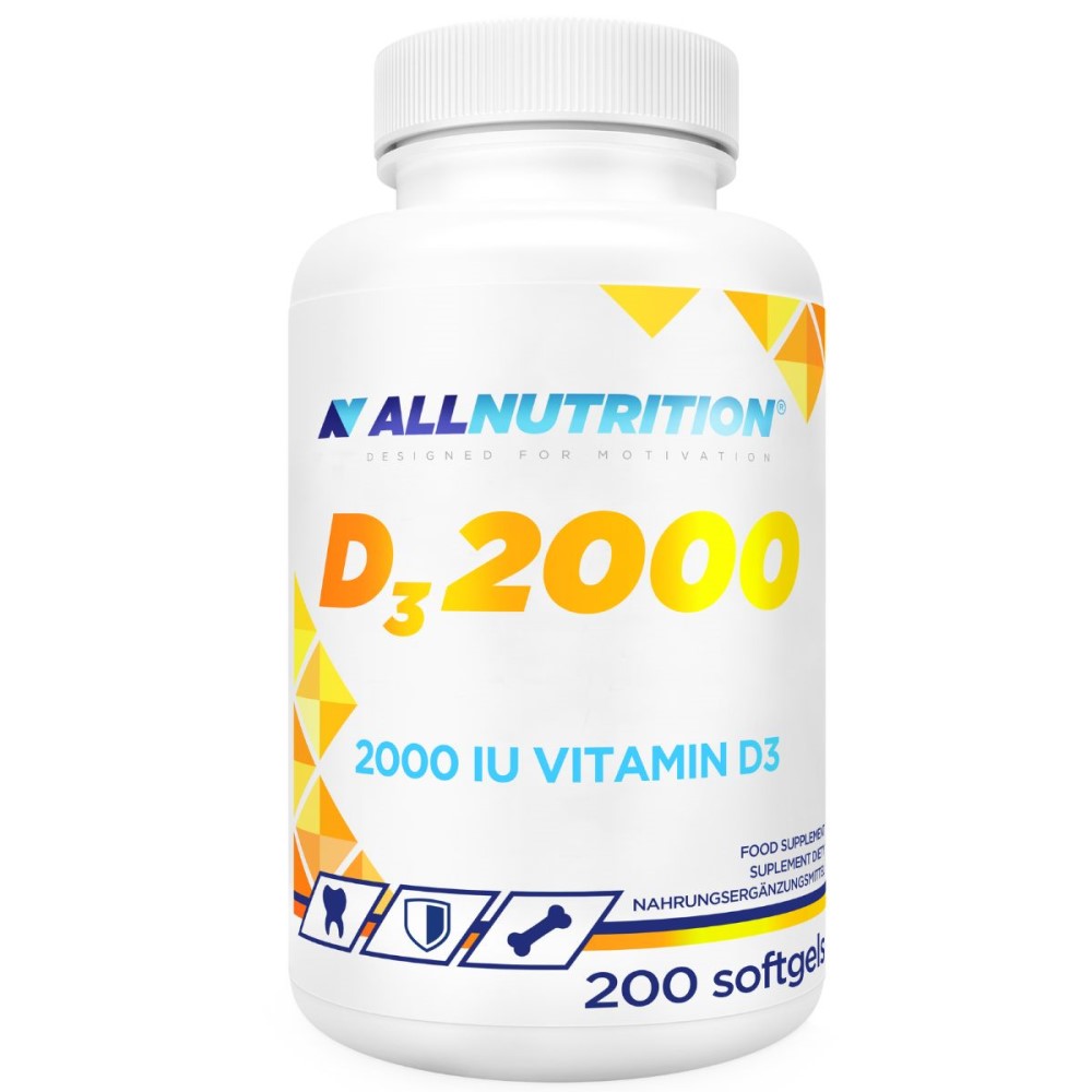 Allnutrition Vit D3 2000IU - 200 Softgels Allnutrition Vit D3 2000IU - 200 Softgels