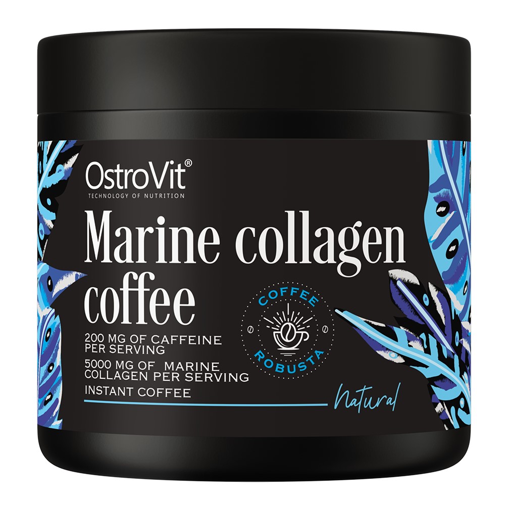 OstroVit Coffee with Marine Collagen - 150 g Unflavoured OstroVit Coffee with Marine Collagen - 150 g Unflavoured