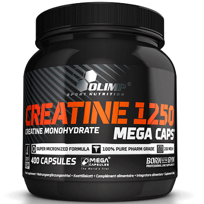 Olimp Creatine Mega Caps 1250mg - 400 Caps Olimp Creatine Mega Caps 1250mg - 400 Caps