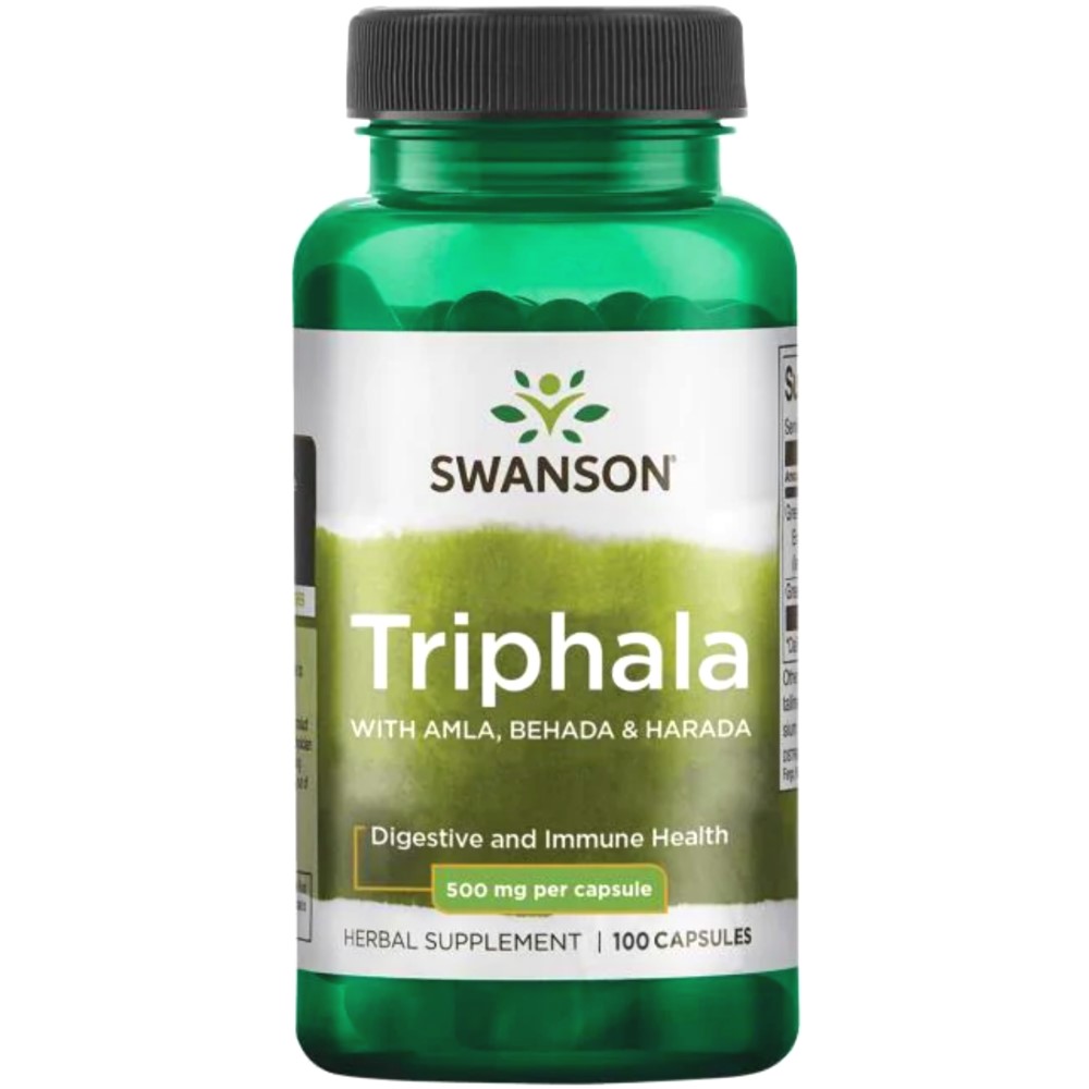 Swanson Triphala 500 - 100 caps Swanson Triphala 500 - 100 caps