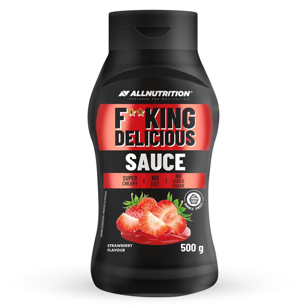Allnutrition Fitking Delicious Sauce - 500g Strawberry Allnutrition Fitking Delicious Sauce - 500g Strawberry