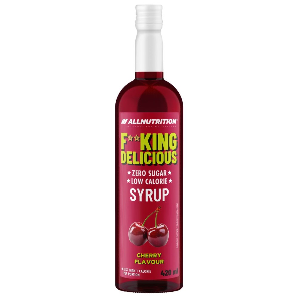 Allnutrition Fitking Delicious Syrup Zero Cherry - 420ml Allnutrition Fitking Delicious Syrup Zero Cherry - 420ml