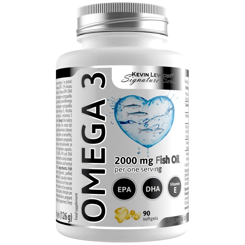 Kevin Levrone Wellness Series Omega 3 - 90 Caps Kevin Levrone Wellness Series Omega 3 - 90 Caps