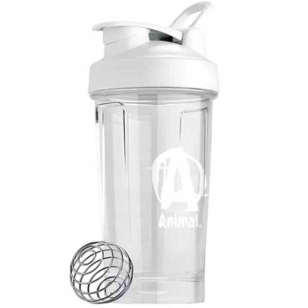 Universal Nutrition Animal Shaker - 500ml Clear White Universal Nutrition Animal Shaker - 500ml Clear White