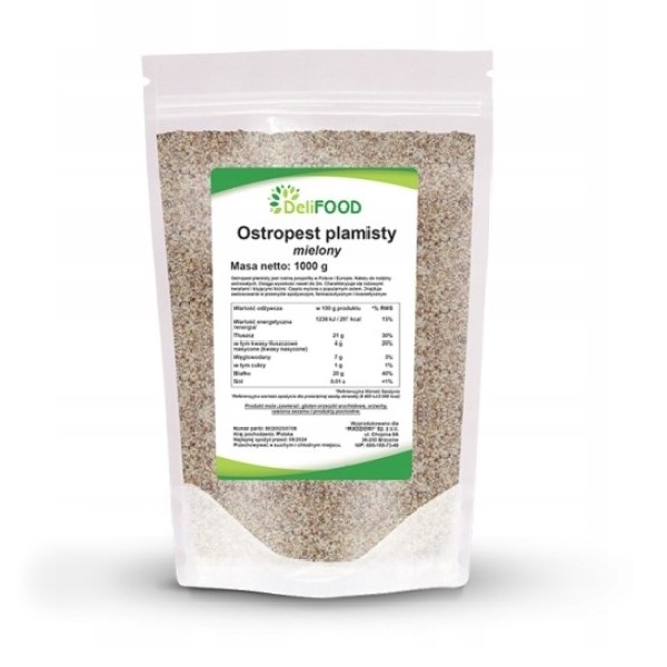 Deli Food Ground Milk Thistle - 1000g