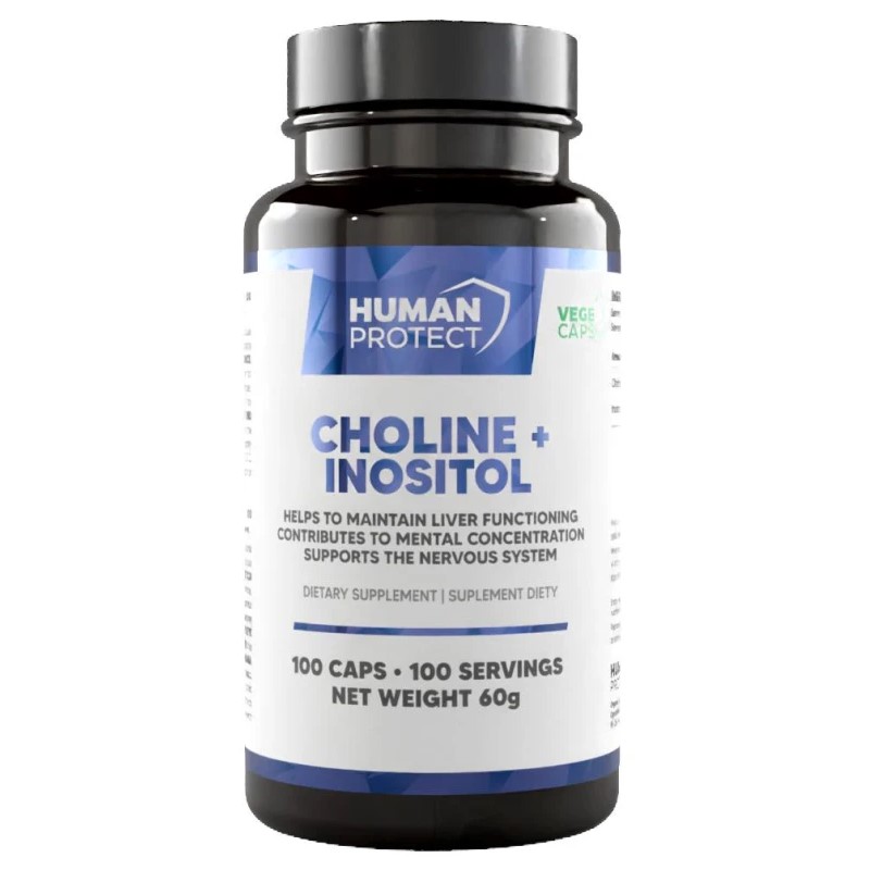 Human Protect Choline + Inositol - 100 caps Human Protect Choline + Inositol - 100 caps