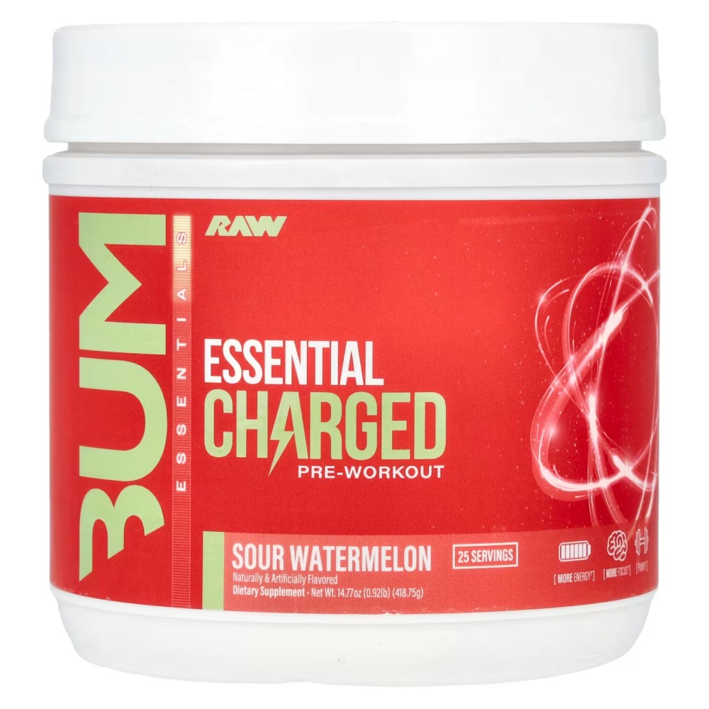 RAW Nutrition CBUM Essential Charged Pre - 25 Servings